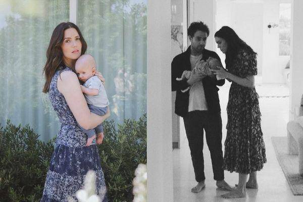 Kolase: Mandy Moore, August Harrison Goldsmith | Taylor Goldsmith, August Harrison Goldsmith, Mandy Moore (instagram.com/taylordawesgoldsmith | instagram.com/mandymooremm)