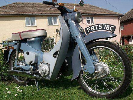 Honda C100 (www.icenicam.org.uk)
