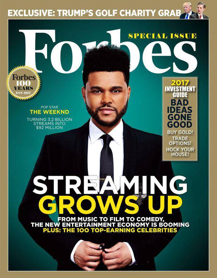 The Weeknd (dok. Forbes)