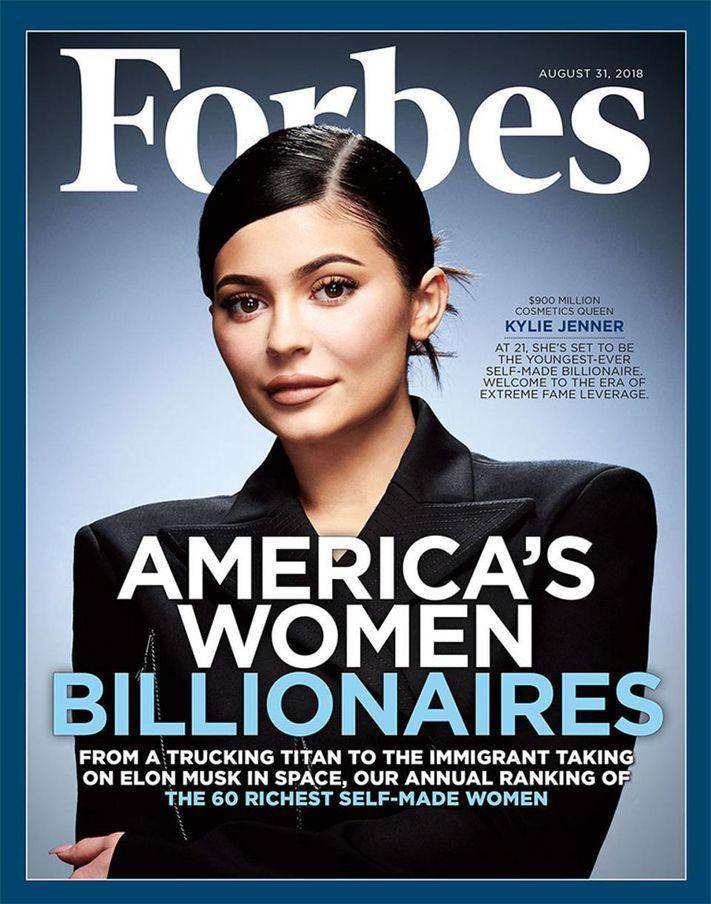 Kylie Jenner (dok. Forbes)