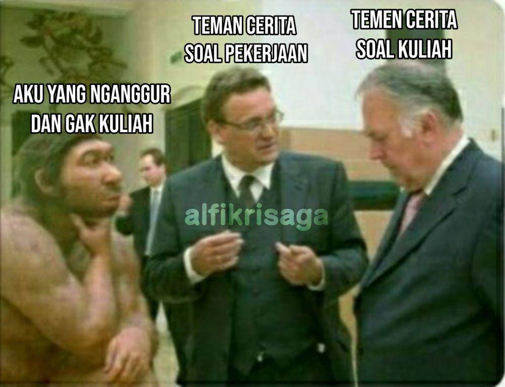 meme cuma bisa nyimak (twitter.com/AlfikriSaga)
