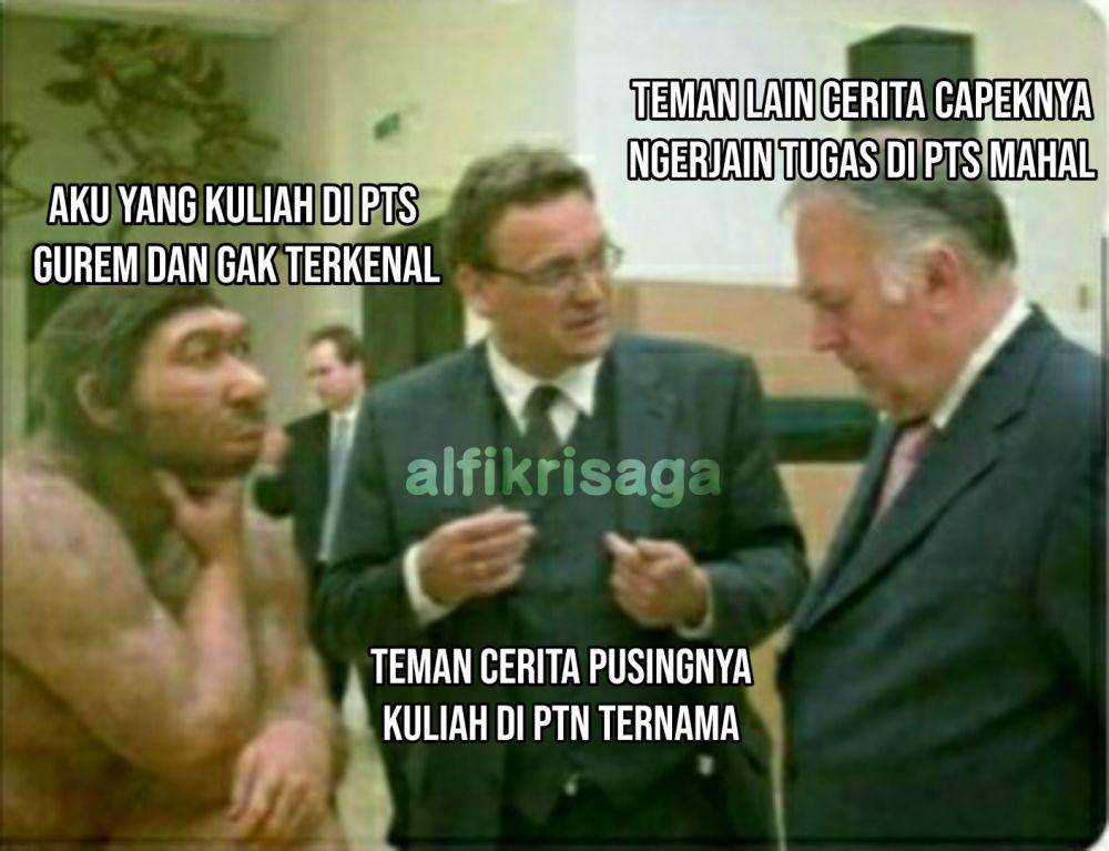 meme cuma bisa nyimak (twitter.com/AlfikriSaga)