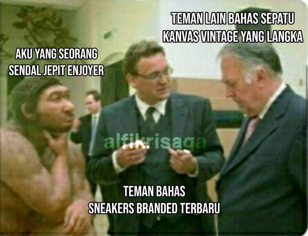 meme cuma bisa nyimak (twitter.com/AlfikriSaga)