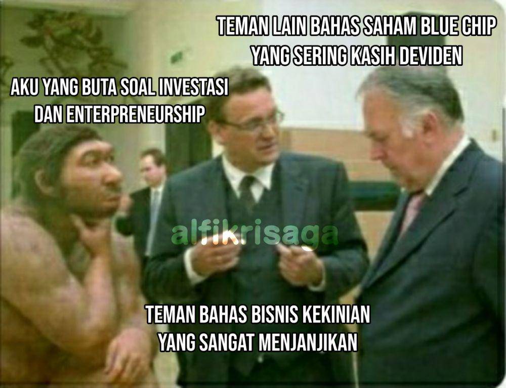 meme cuma bisa nyimak (twitter.com/AlfikriSaga)