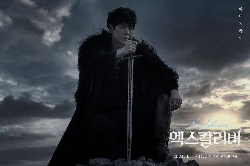 Aktor Kai sebagai King Arthur (instagram.com/emk_musical)