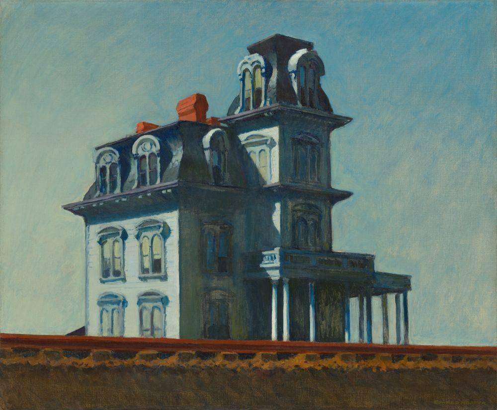 lukisan House by the Railroad (Dok. MoMA)