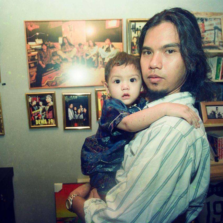 potret Al Ghazali dan ayahnya (instagram.com/alghazali7)
