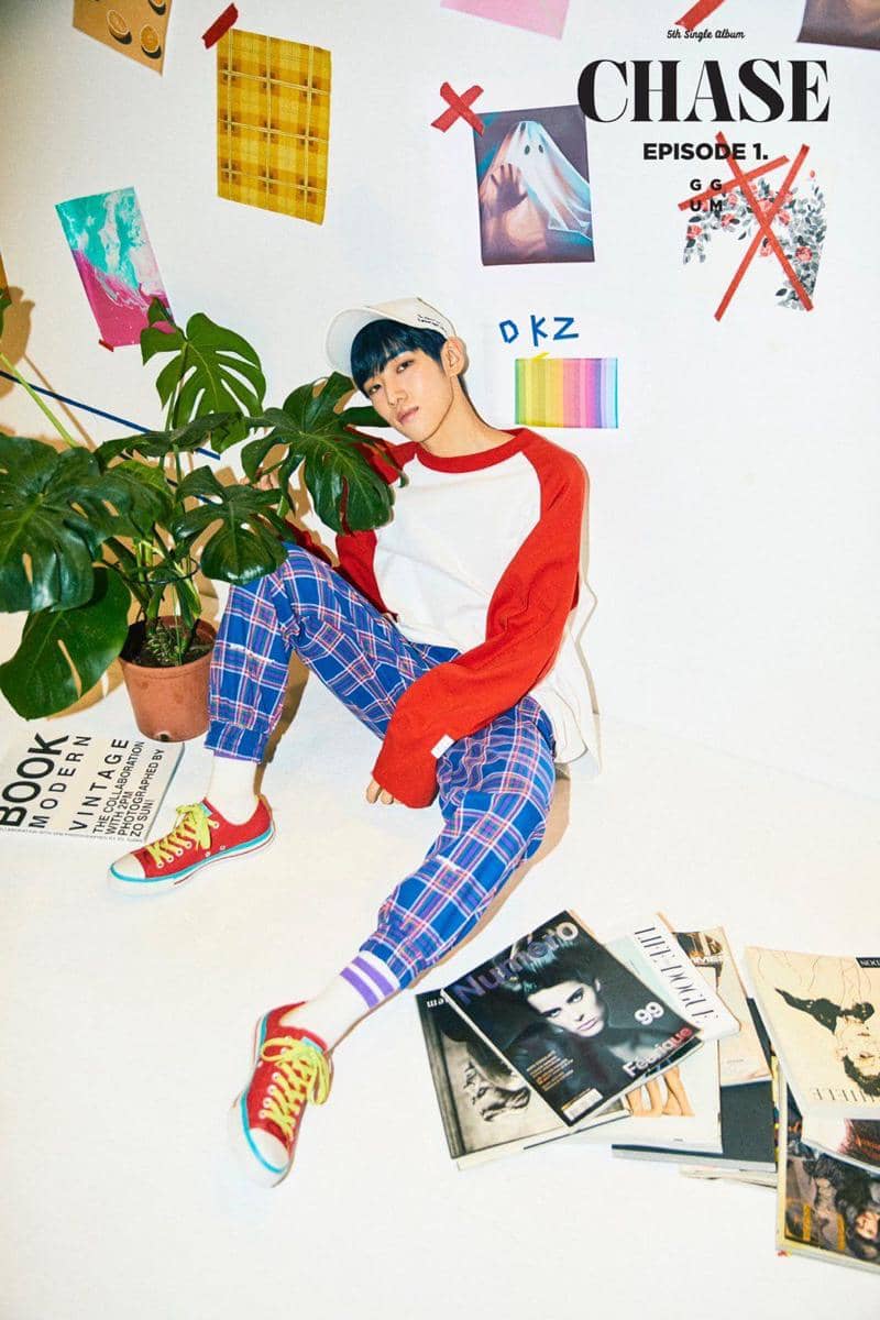 Jaechan DONGKIZ di teaser versi IMMATURE single album CHASE EPISODE 1. GGUM. (twitter.com/dongkiz_dy)