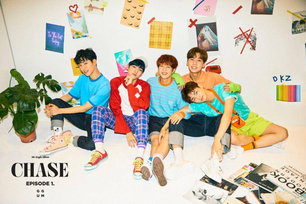 12 Potret Member DONGKIZ di Single Album CHASE EPISODE 1. GGUM