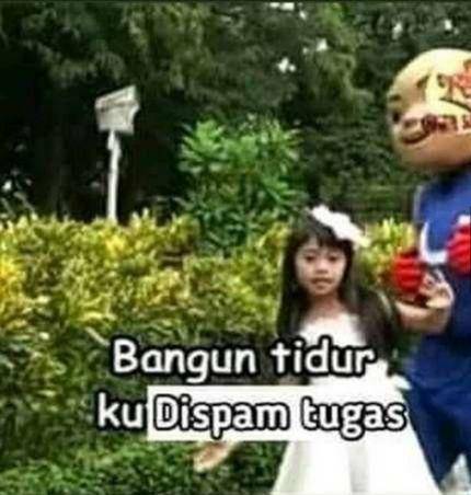 meme bangun tidur (1cak.com/herakbar)