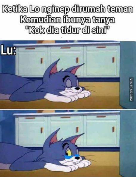meme bangun tidur (twitter.com/onecak)