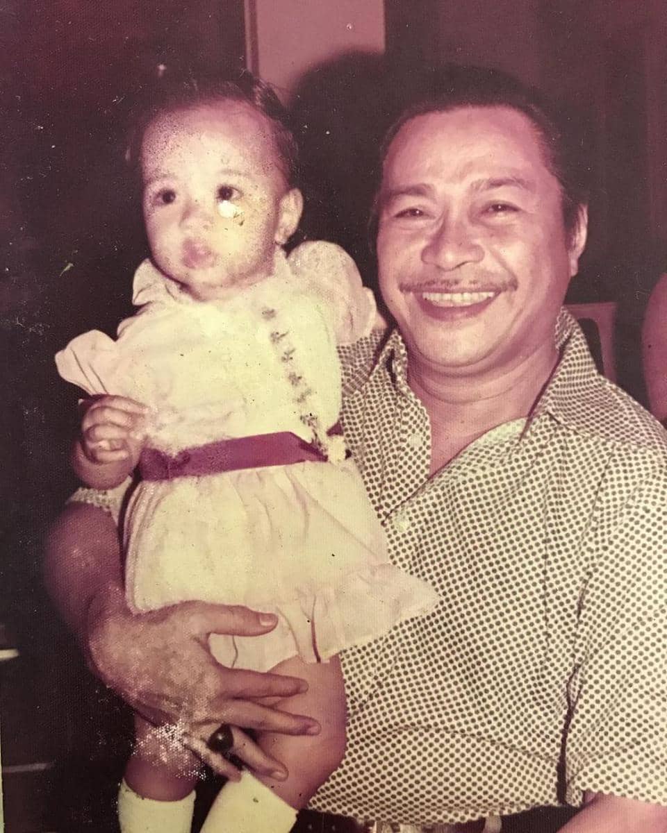 potret Maudy Koesnaedi dan ayahnya (instagram.com/maudykoesnaedi)