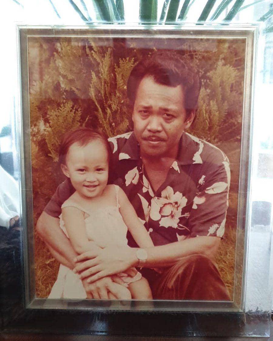 potret Sabria Kono dan ayahnya (instagram.com/sabriakono)