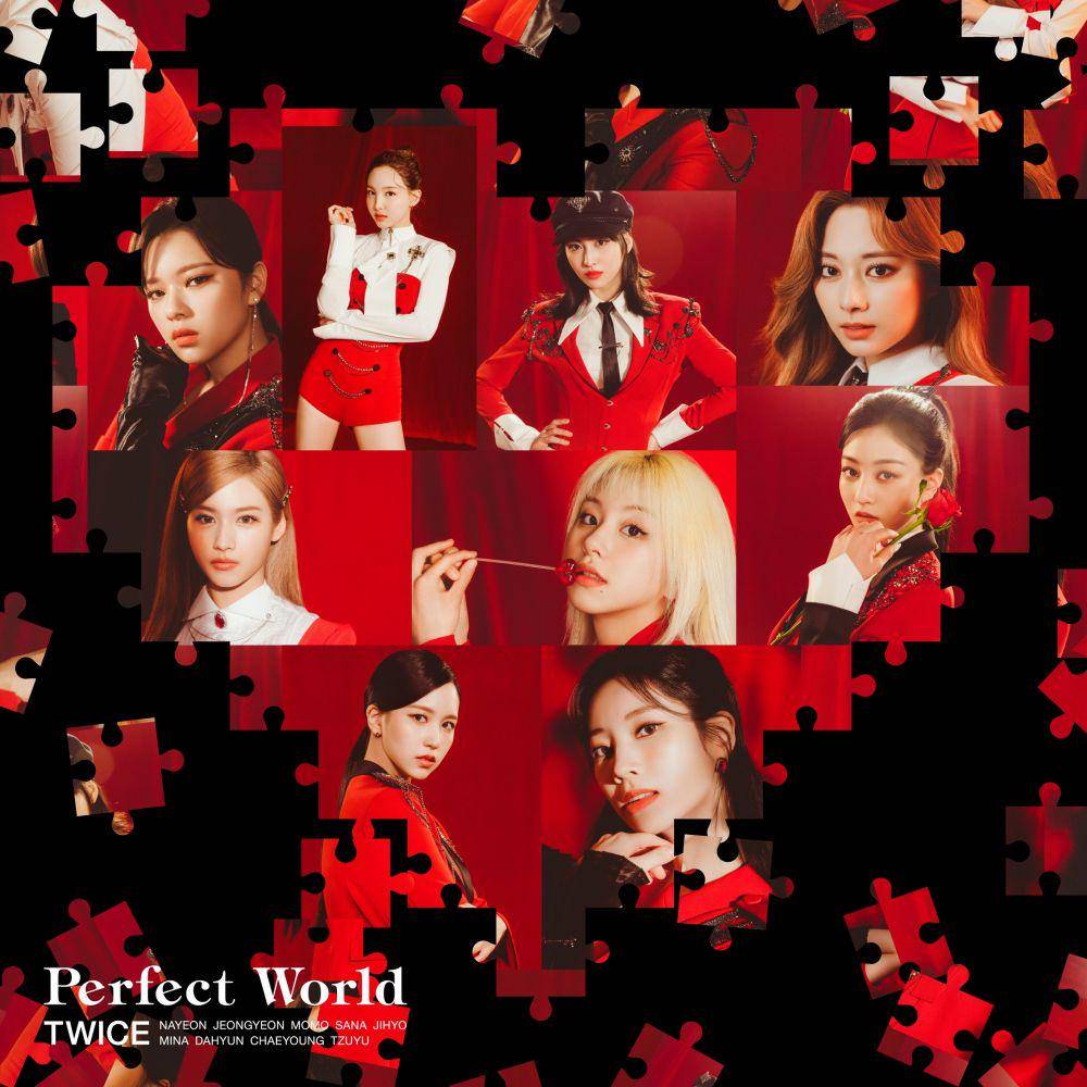 TWICE di foto teaser album Perfect World. (twitter.com/JYPETWICE_JAPAN)