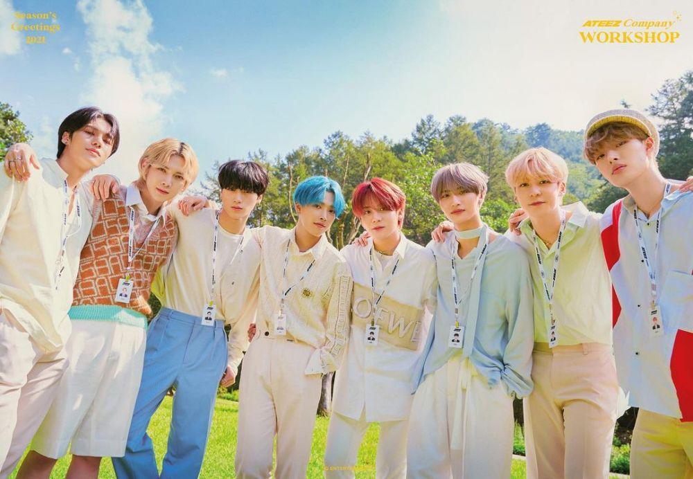 Mengagumkan, 9 Aksi Keren ATEEZ Saat Tampilkan Cover Lagu Musisi Lain