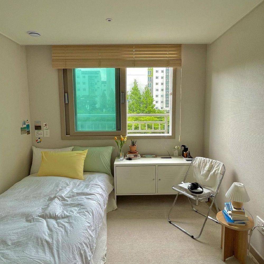 Prinsip Kamar Minimalis ala Jepang (instagram.com/oneroom.make)