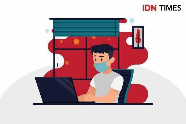 Ilustrasi  work from home/IDN Times