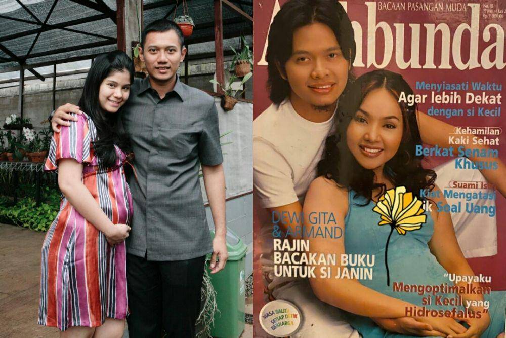 potret lawas artis saat hamil (instagram.com/annisayudhoyono | instagram.com/dewigita01)