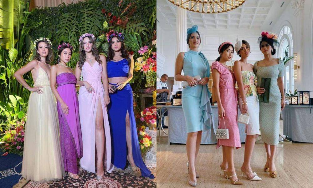 style kondangan Keluarga Bakrie (instagram.com/ramadhaniabakrie)