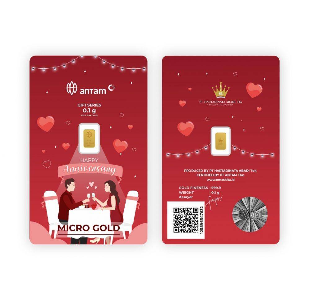 Emas Pecahan Mini Milik Antam. (dok. Antam)