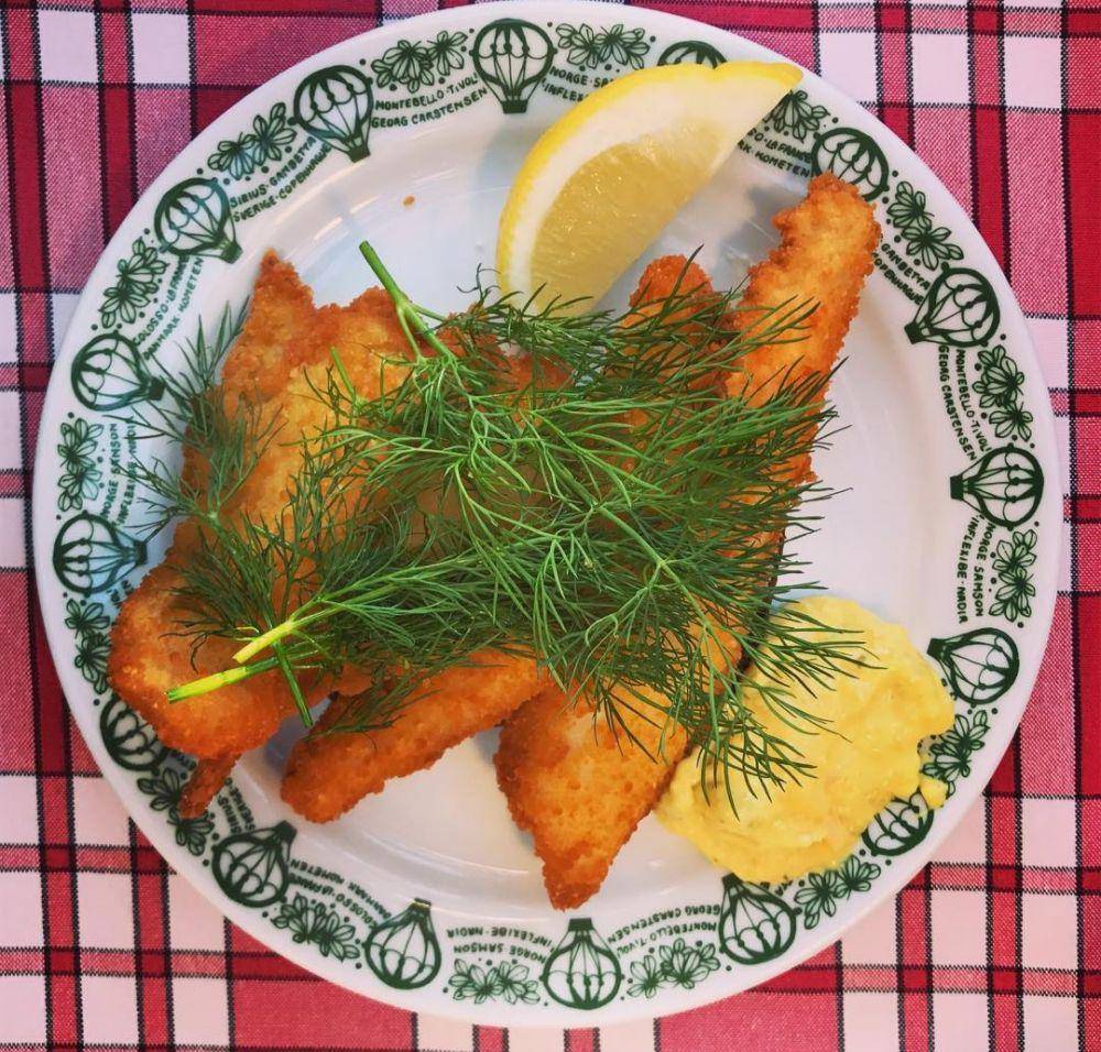 fiskefilet med remoulade (Instagram.com/camillamarston)