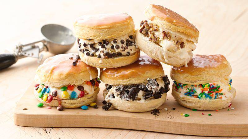 Ilustrasi donut sandwich (pillsbury.com)