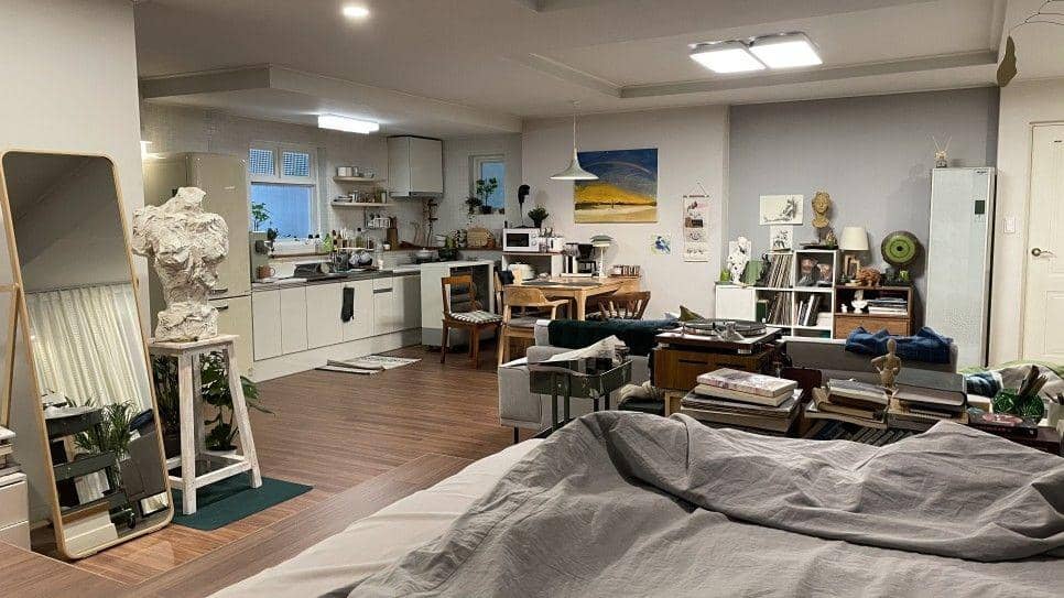 Potret Rumah Yoo Na Bi di Nevertheless (dok. Naver)
