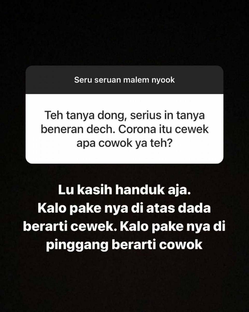 q&a Instagram Rina Nose (instagram.com/rinanose16)