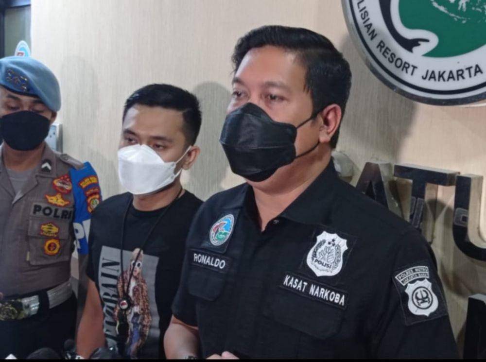 Kasat Narkoba Polres Metro Jakarta Barat, AKBP Ronaldo Maradona Siregar. (Dok. Humas Polda Jakarta Barat)
