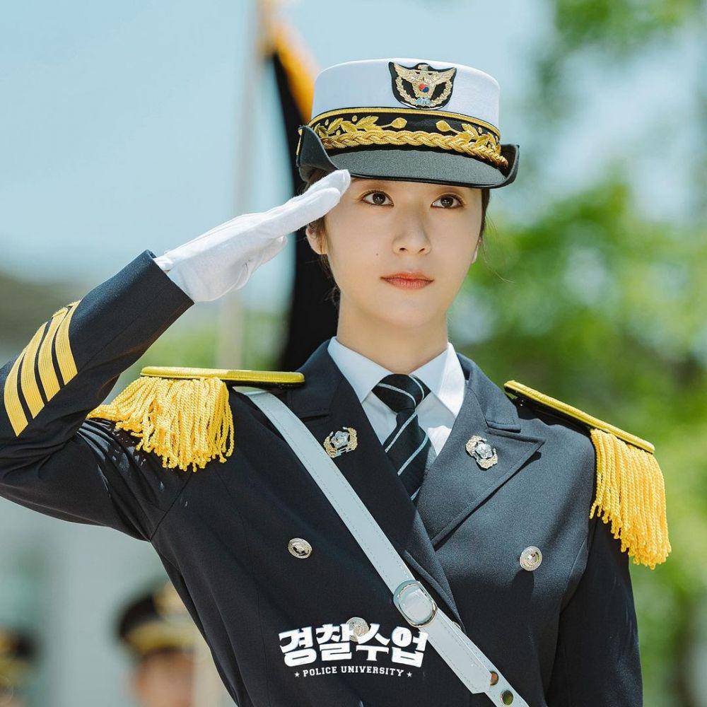 Krystal di cuplikan drama Police University (instagram.com/kbsdrama)