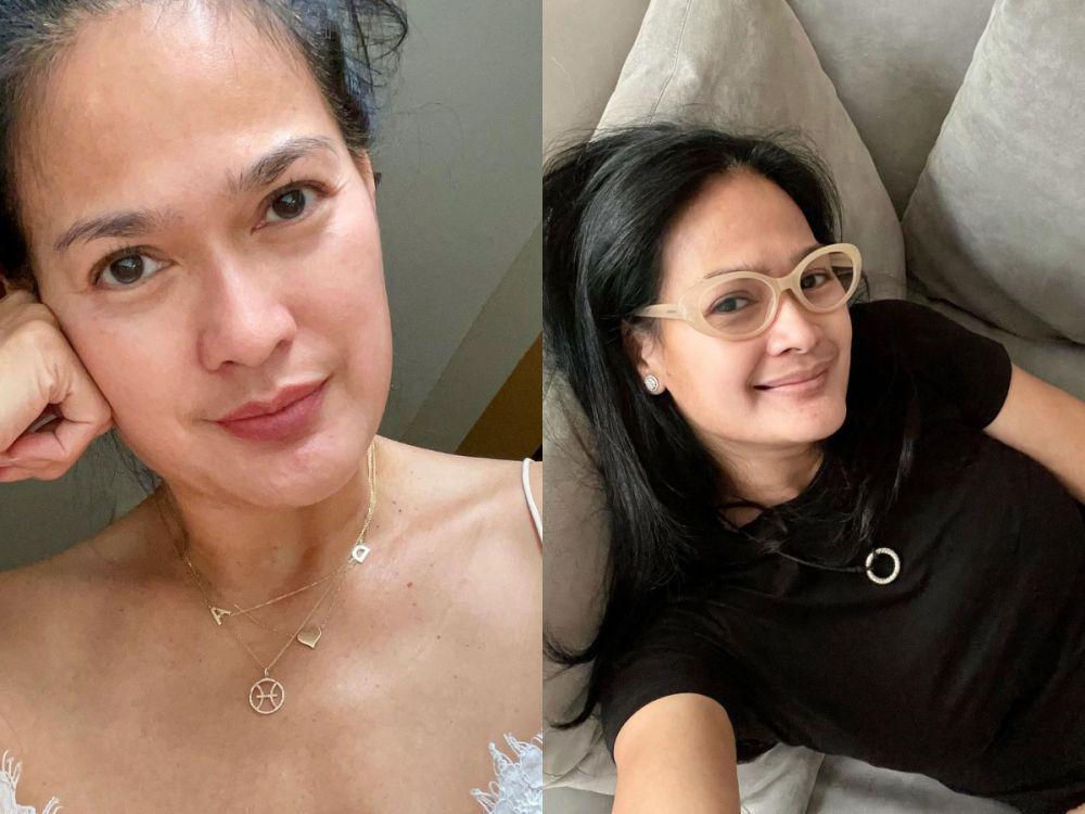 9 Potret Polos Donna Harun, Tanpa Makeup tapi Flawless!