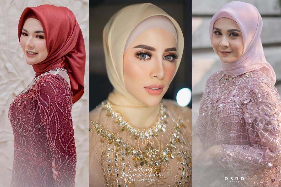 Gaya hijab lamaran (Berbagai sumber)