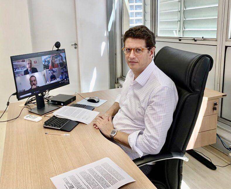 Ricardo Salles, Menteri Lingkungan Hidup Brasil pada hari Rabu (23/6) mengundurkan diri (Twitter.com/Ricardo Salles MMA)