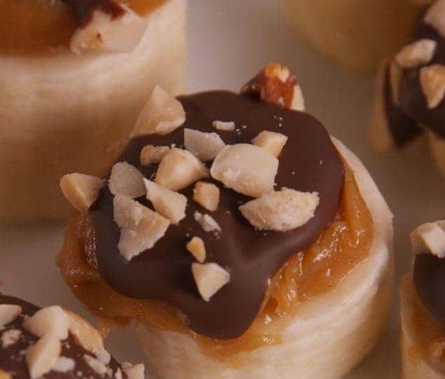Frozen banana bites (delish.com/Chelsea Lupkin)