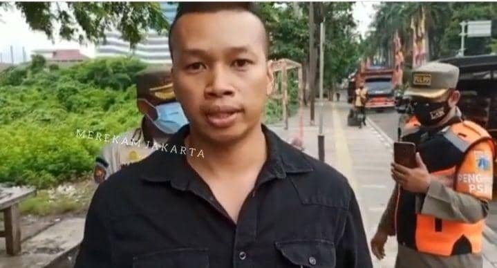 Ngeyel terkena razia /Akun instagram@merekamjakarta