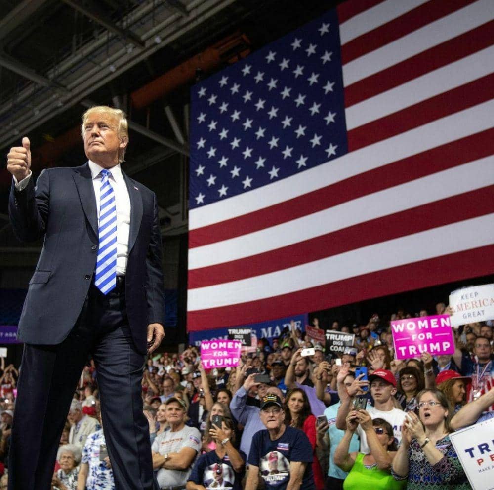 Presiden Amerika Serikat ke-45, Donald Trump. (Instagram.com/realdonaldtrump)