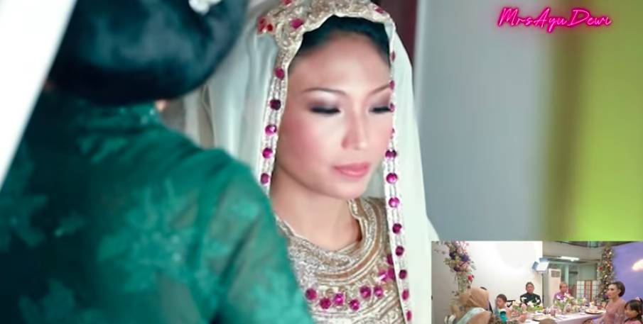 Perayaan ulang tahun pernikahan Ayu Dewi (youtube.com/mrsayudewi)