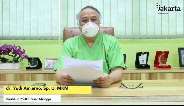 Direktur RSUD Pasar Minggu dr. Yudi Amiarno, SP.U, MKM. (instagram.com/rsudpasarminggu)