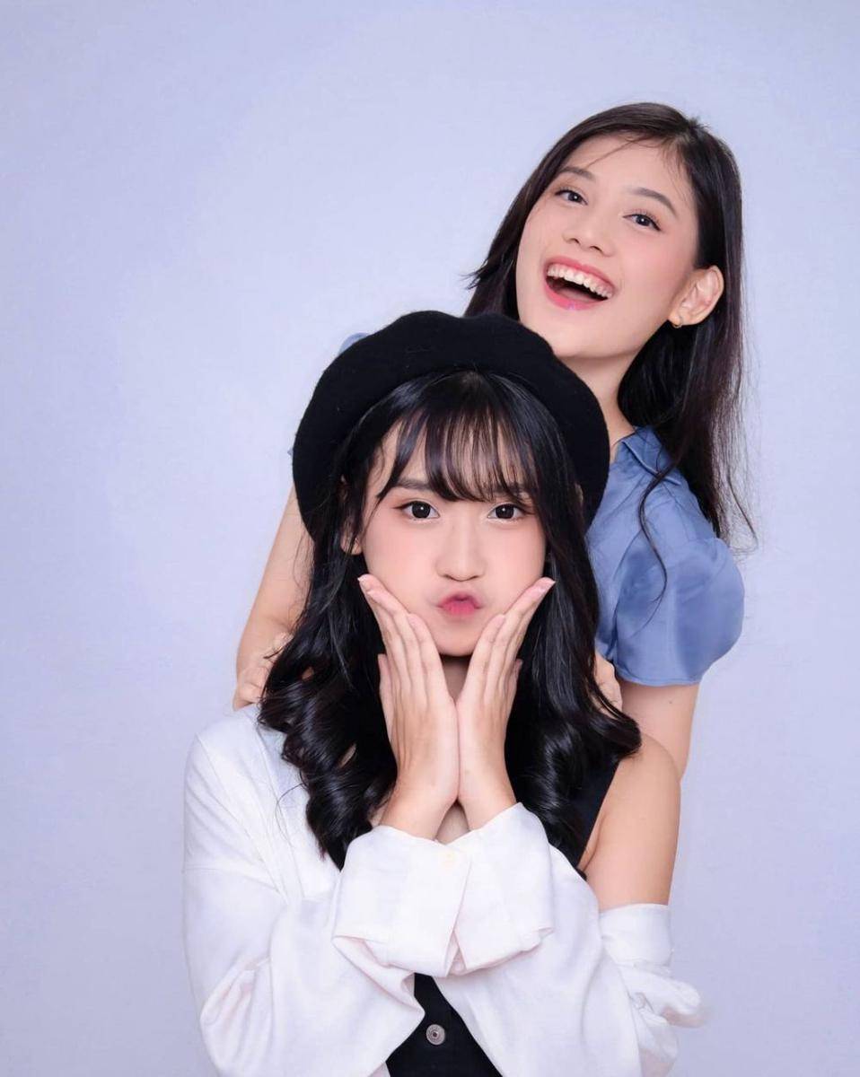 Chika JKT48 dan Ara JKT48 (instagram.com/jkt48.ara/)