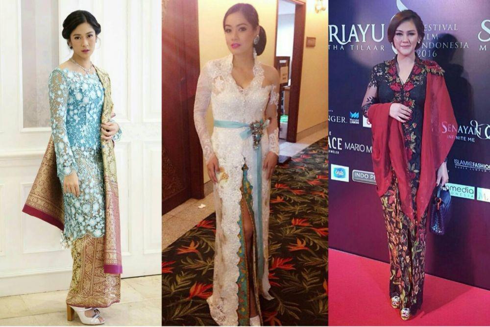 9 Kebaya dan Kain Etnik ala para Pemain Film AADC, bak Darah Biru!