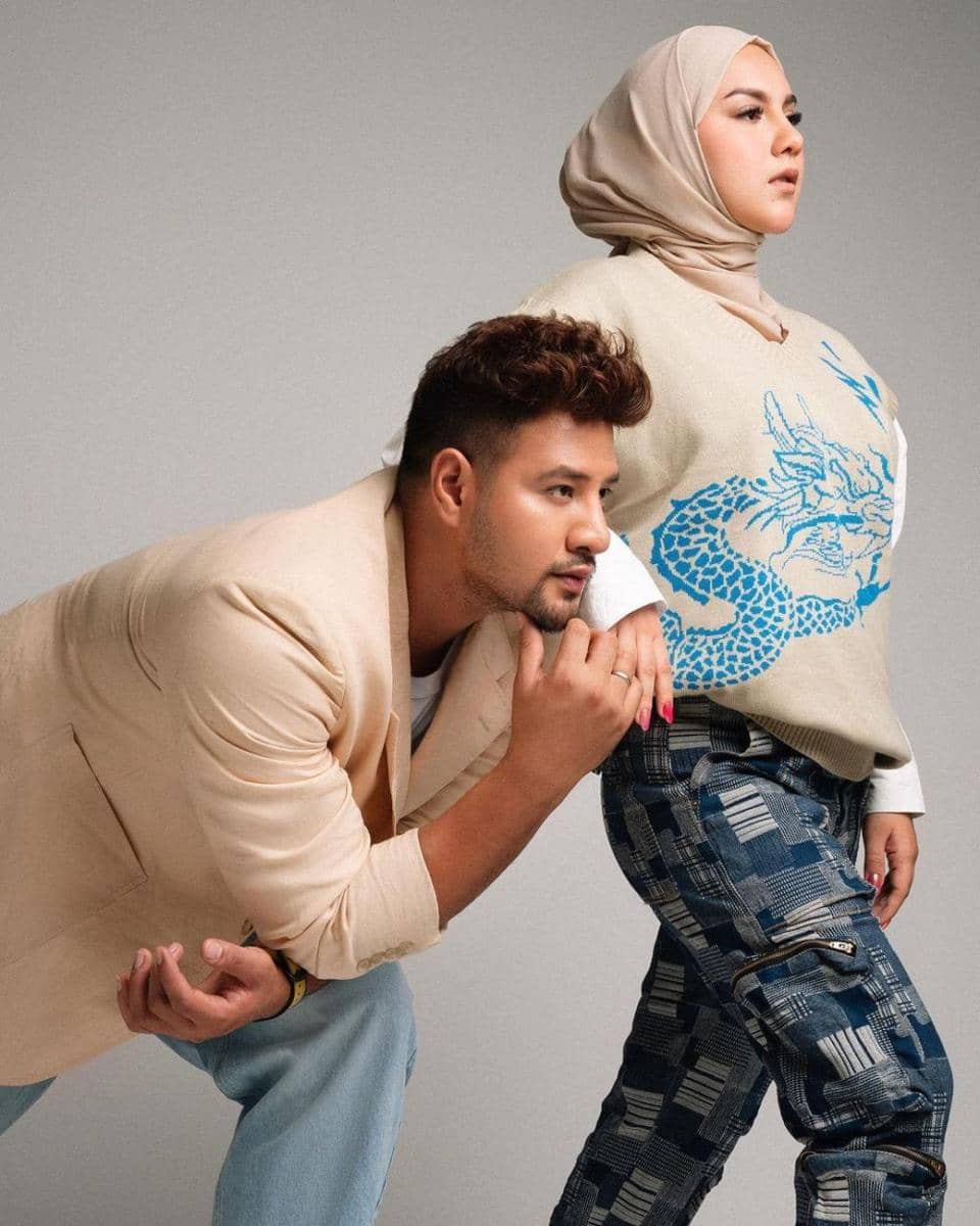 Ammar Zoni dan Irish Bella. (Instagram.com/_irishbella_)