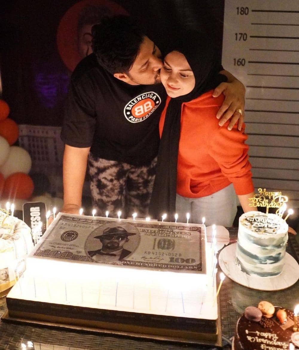 Ammar Zoni dan Irish Bella. (Instagram.com/_irishbella_)