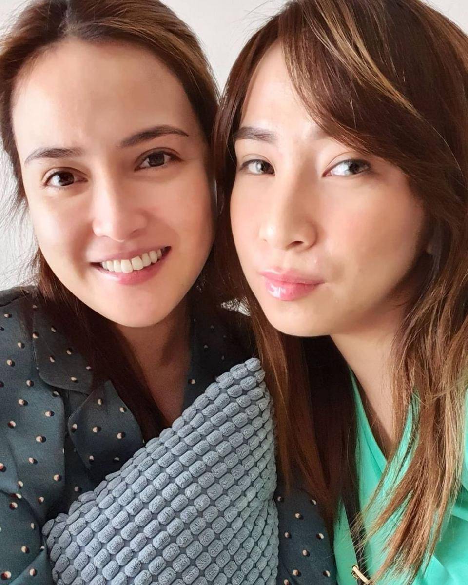Shandy Aulia dan manajernya (instagram.com/paularudollf)