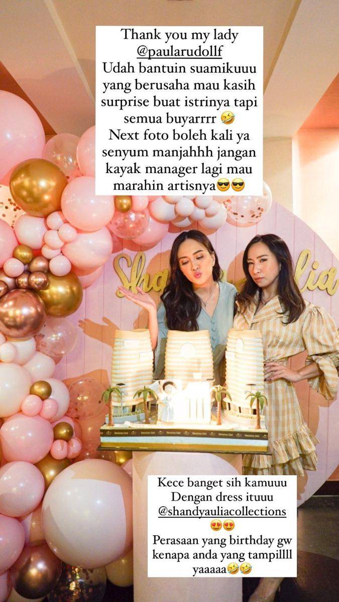 Shandy Aulia dan manajernya (instagram.com/shandyaulia)