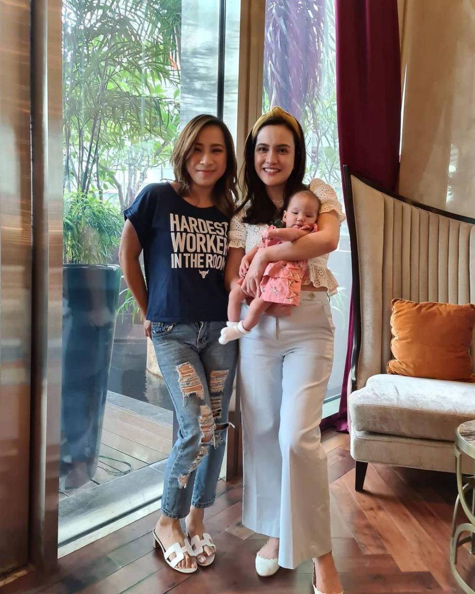 Shandy Aulia dan manajernya (instagram.com/paularudollf)