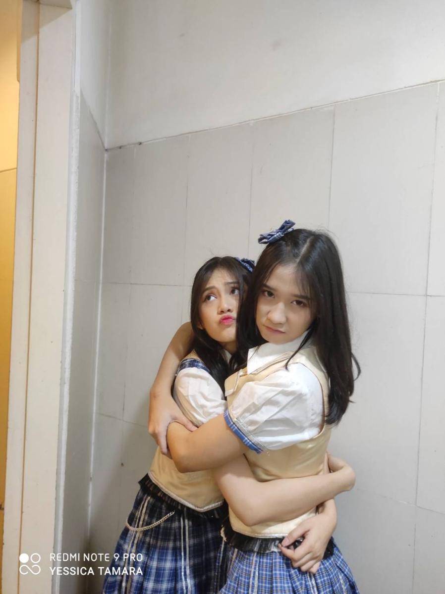 Chika JKT48 dan Ara JKT48 (twitter.com/N_AraJKT48/)