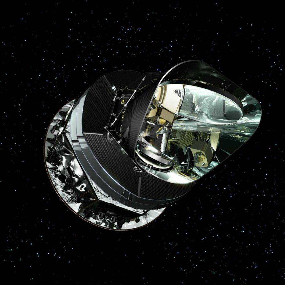 Ilustrasi teleskop Planck (dok. ESA)