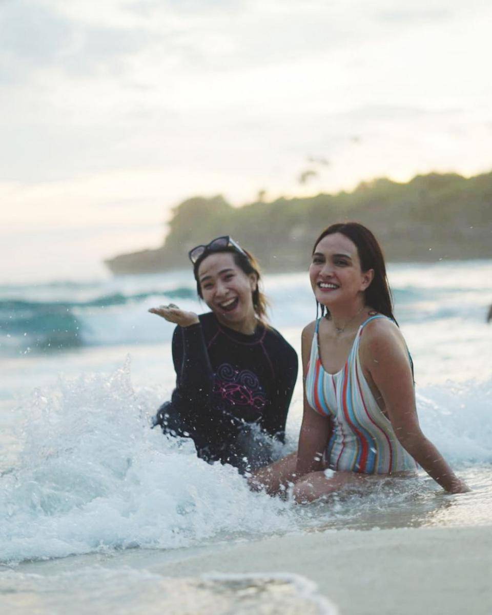Shandy Aulia dan manajernya (instagram.com/paularudollf)