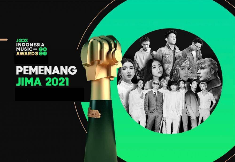 Pemenang JOOX Indonesia Music Awards 2021 (dok. JOOX Indonesia)