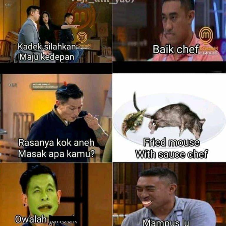 meme nama menu masterchef (instagram.com/gadogadoterlarang)